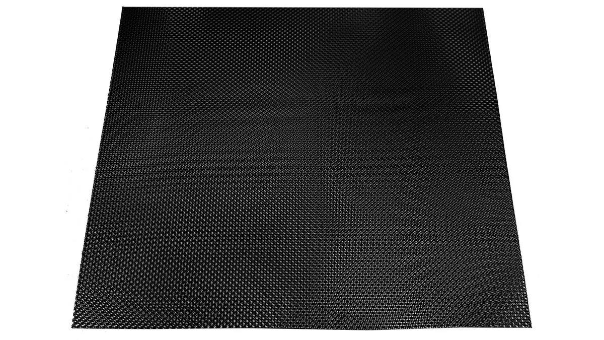 Tepelný štít z hliníku Turboworks Black – 0,5 mm, 60 x 60 cm