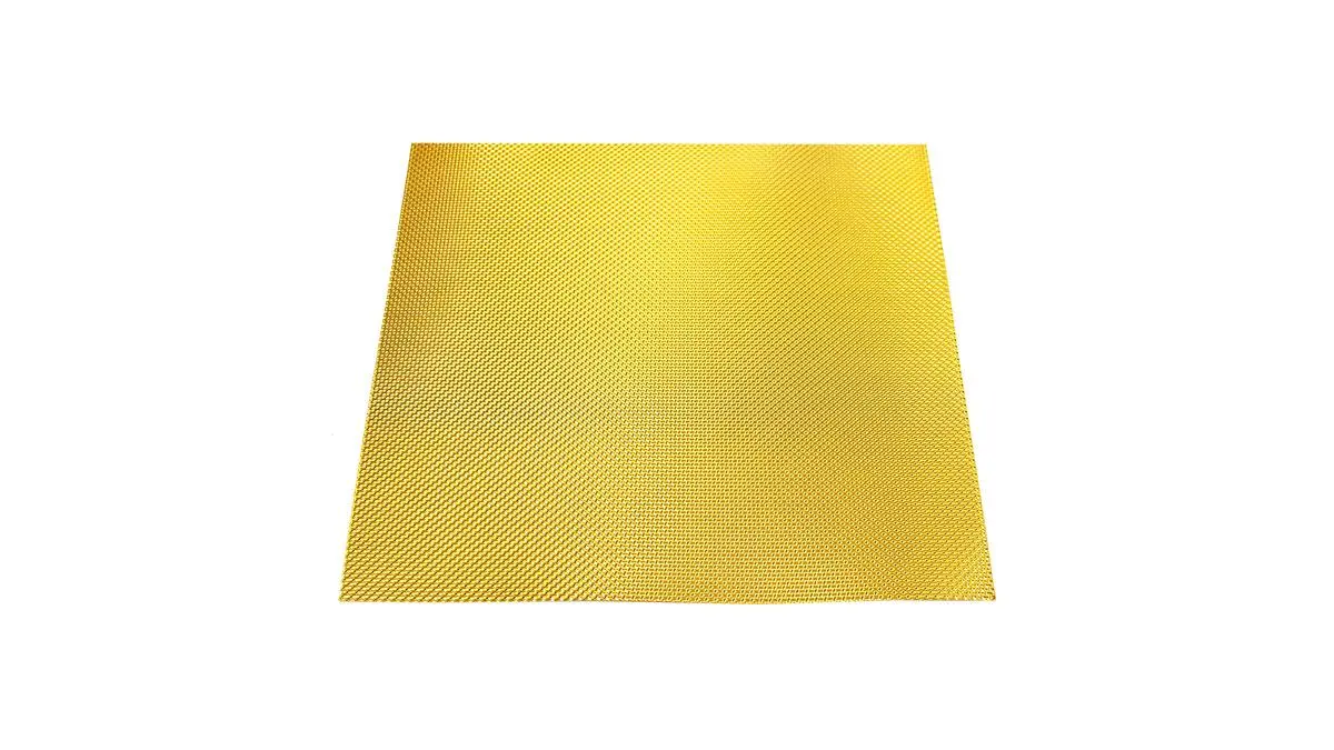 Tepelný štít z hliníku Turboworks Gold - 0,5 mm, 30 x 30 cm