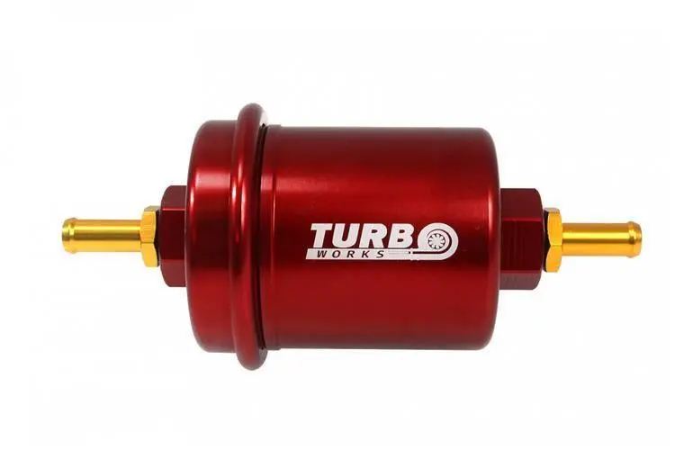 Palivový filtr TurboWorks 500 lph, červený - MP-FP-016