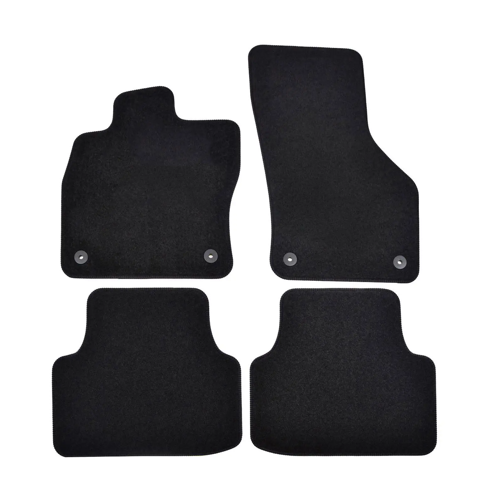 Premium black velurové autokoberce Cupra/Seat