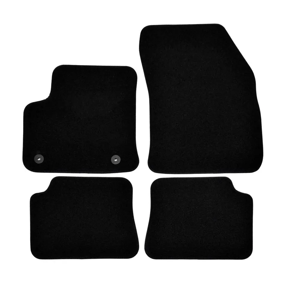 Premium black velurové autokoberce Opel