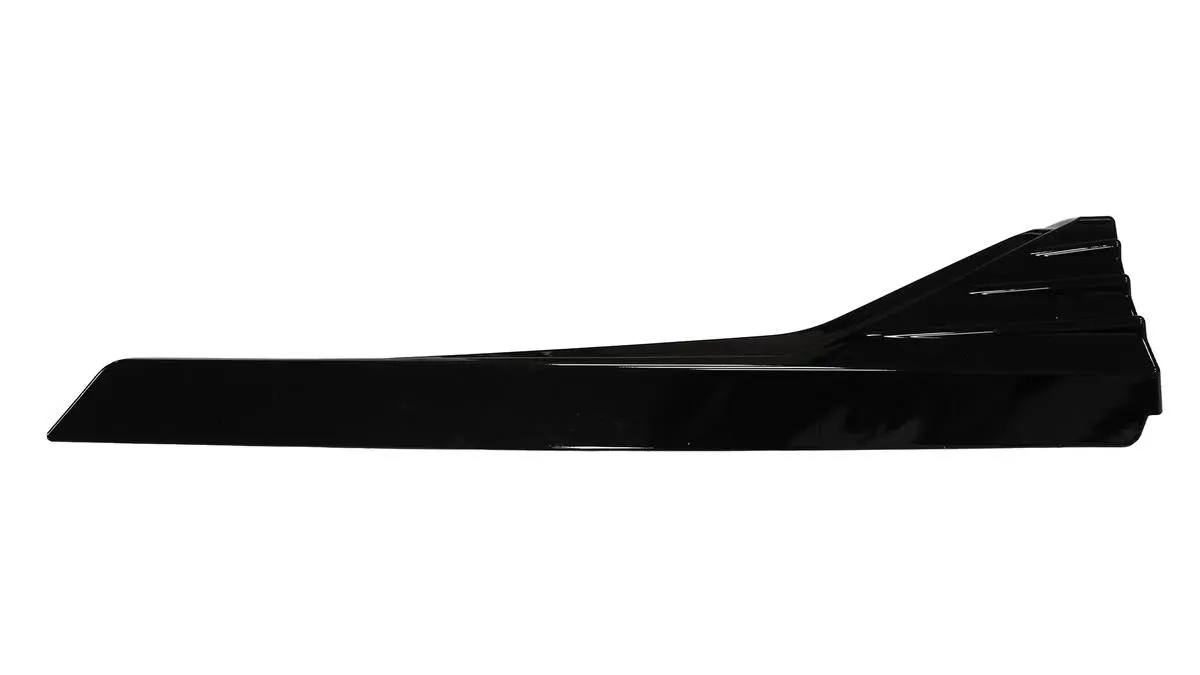 Univerzální gloss černý difuzor prahů splitter 76,4 cm pro boční prahy MTUNING PP-IN-249