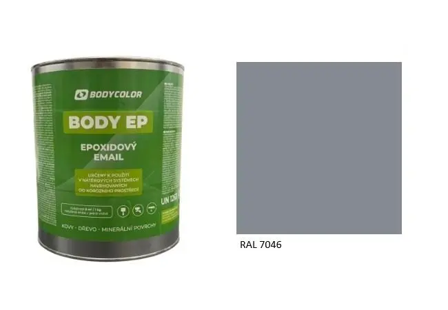 Epoxidová barva 5:1 lesklá RAL 7046 Telegrey 2, 2,25 l BODY COLOR PRM2060