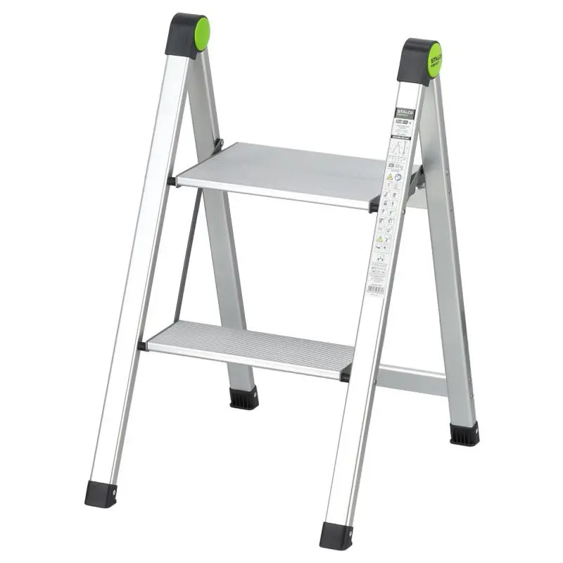 Žebřík STALCO skládatelný MINI SLIM - 2 stupňový
