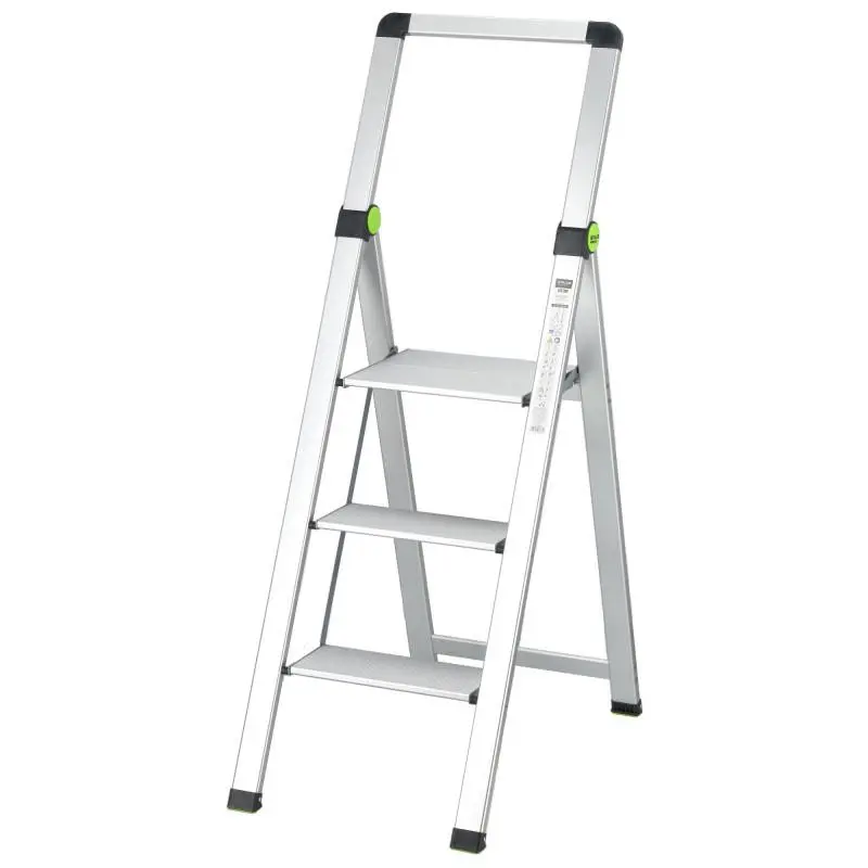 Žebřík STALCO skládatelný SLIM - 3-stupňový s rukojetí