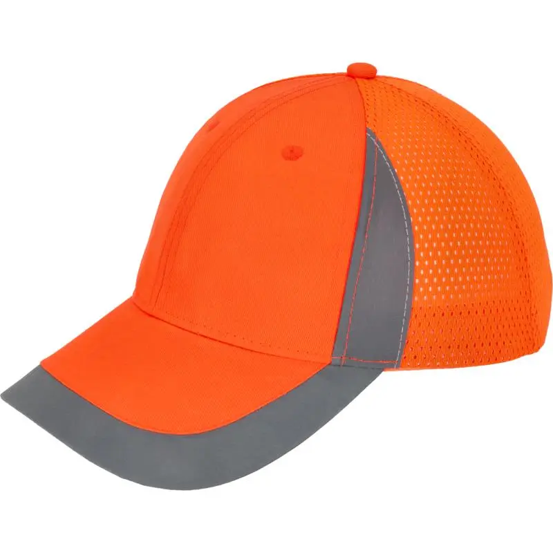 Kšiltovka reflexní PICK, oranžová