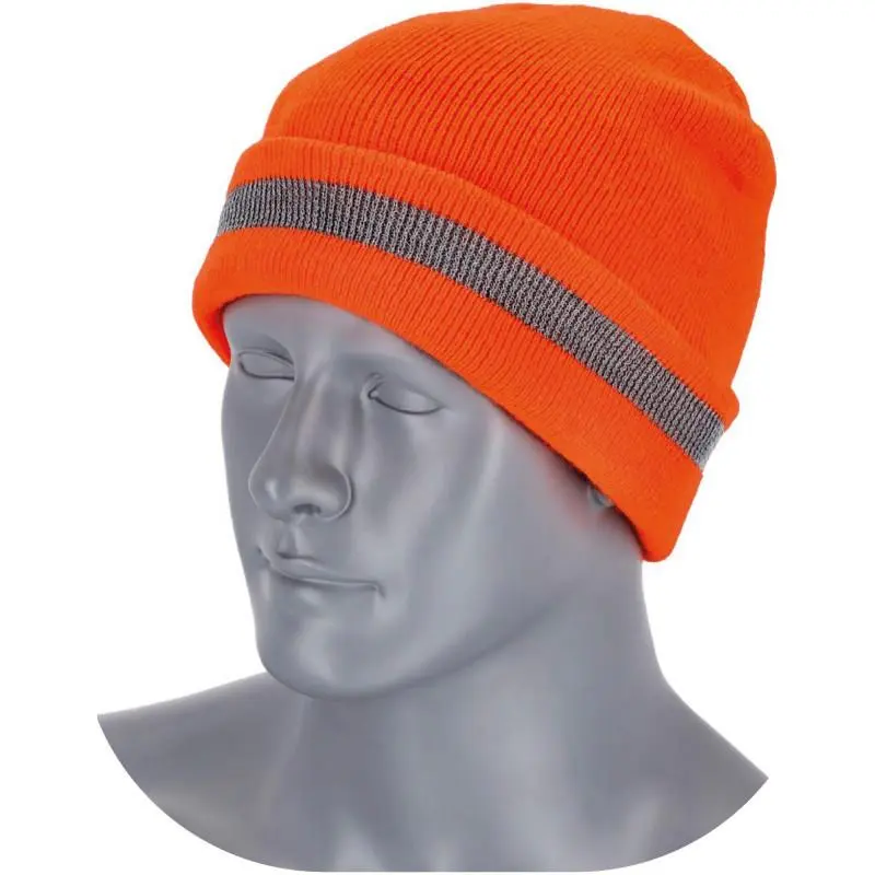 Reflexní čepice FLUO 54-62 ONE SIZE oranžová