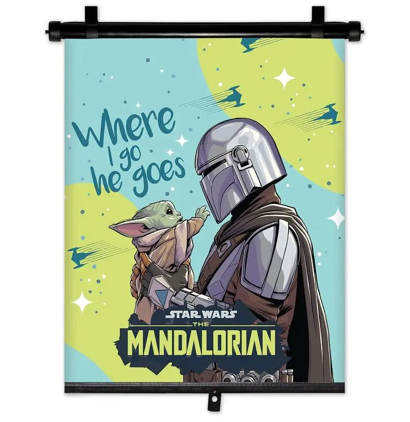 Sluneční roleta 1ks 36x45cm The Mandalorian