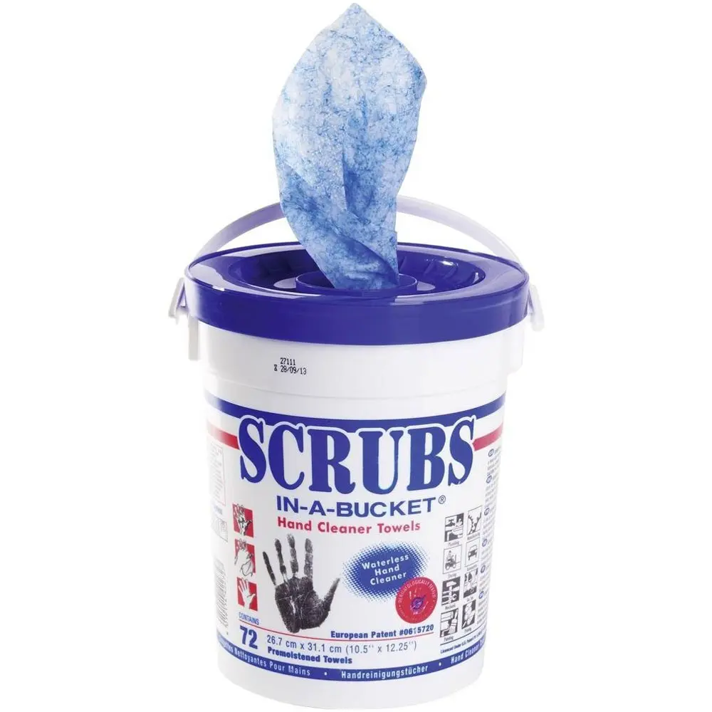 DINITROL Vlhčené utěrky SCRUBS SCR72