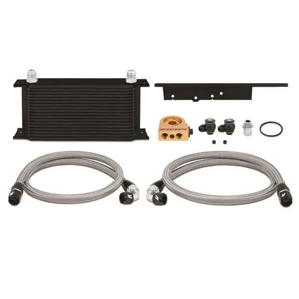 Sada olejového chladiče Nissan 350Z 2003-2009 / Infiniti G35 Coupe 2003-2007 termostatická černá