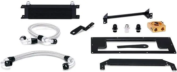 Sada olejového chladiče Mazda Miata Thermostatic 1999-2005 černá