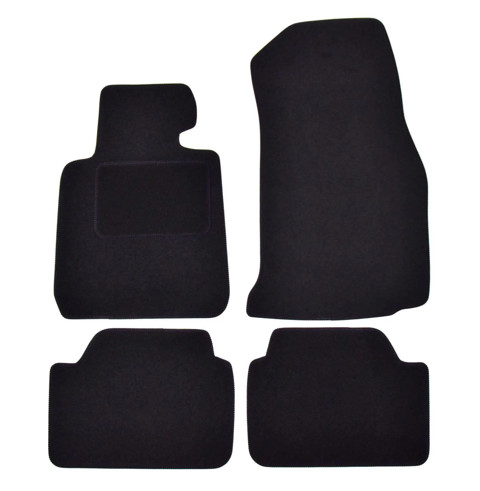 Velurové autokoberce Bmw F20 series 1 2011-2016 4ks