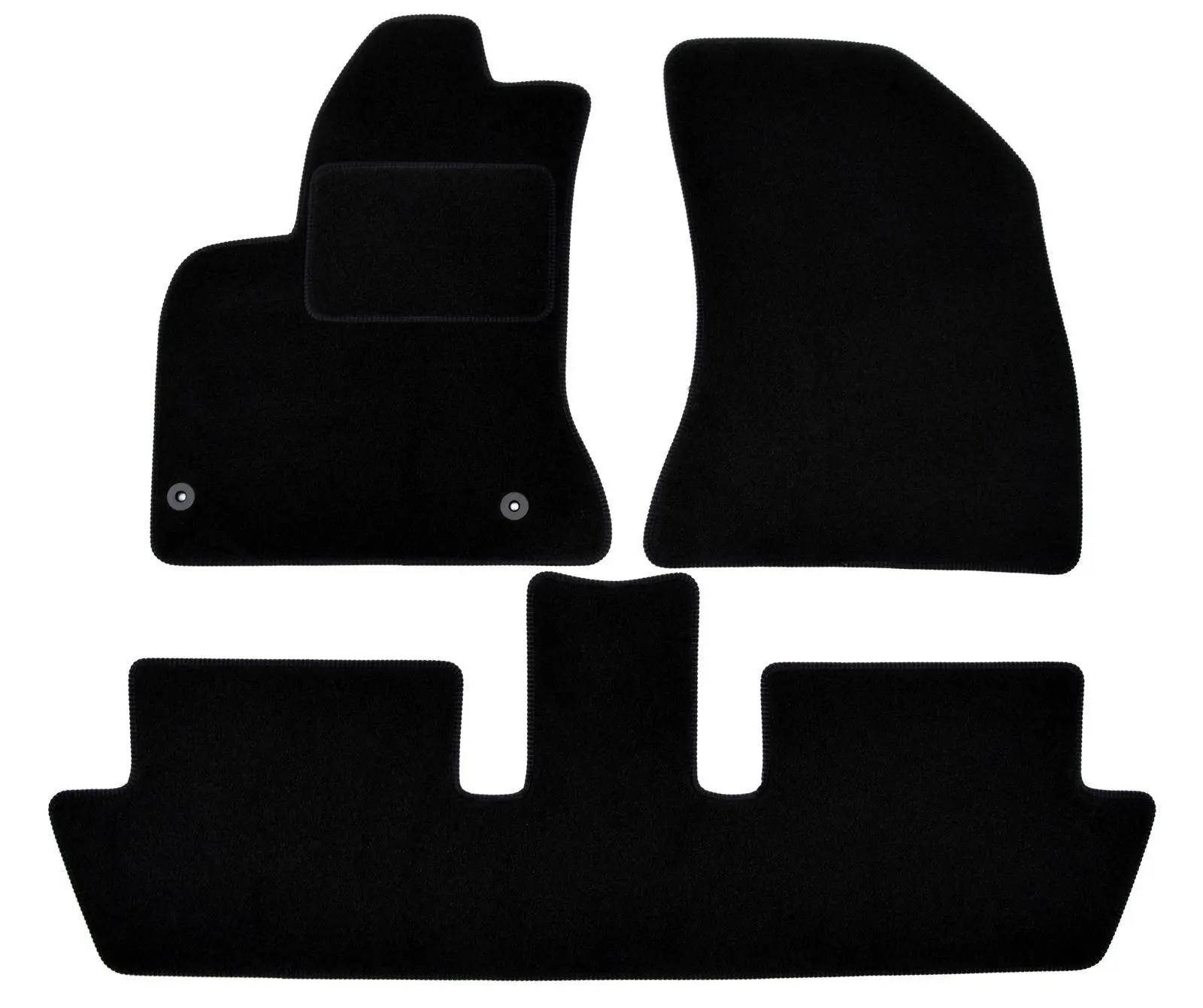 Velurové autokoberce Citroen C4 Picaso 2006-2013 3ks