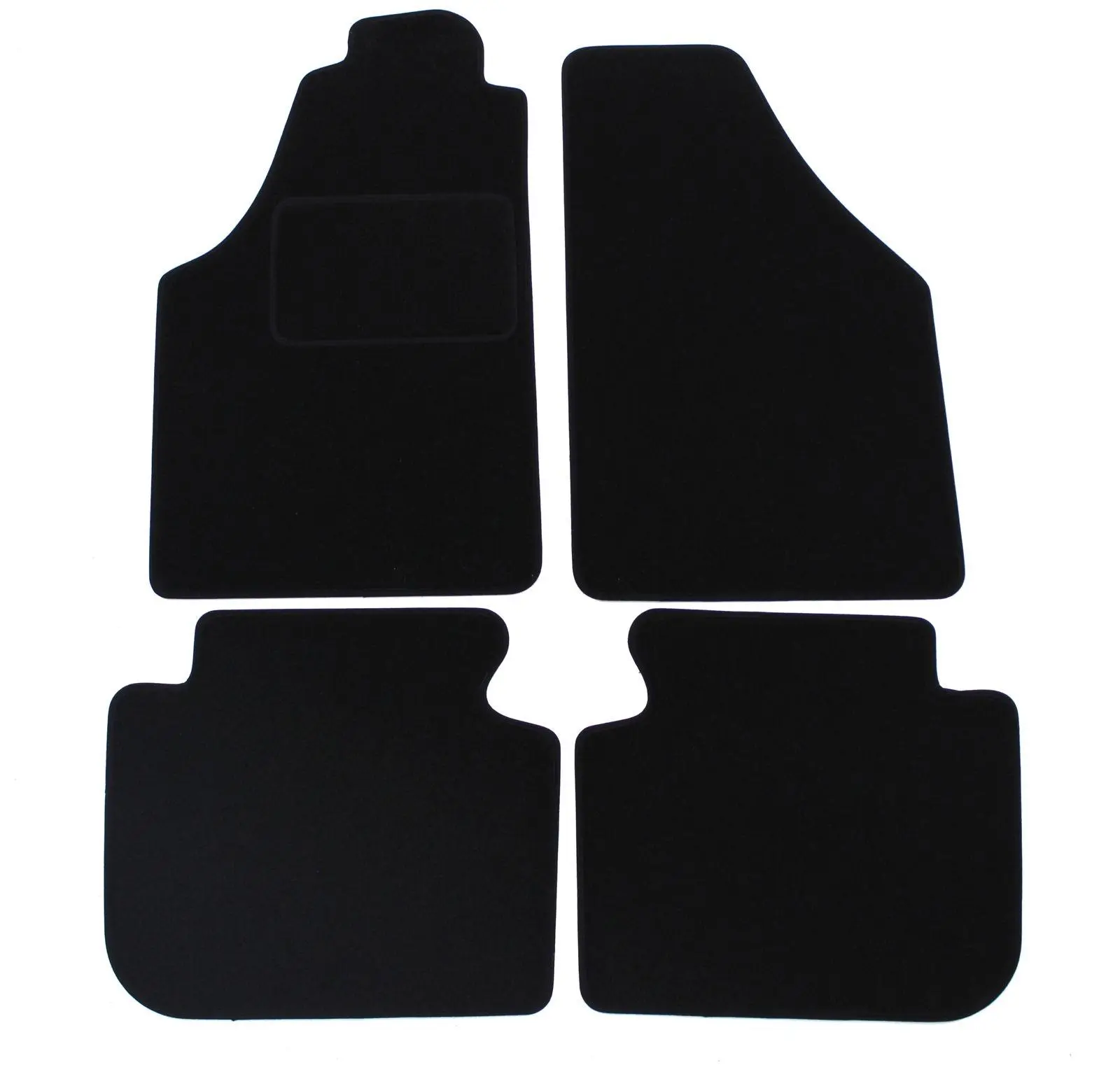 Velurové autokoberce Fiat Idea 2003-2007 4ks