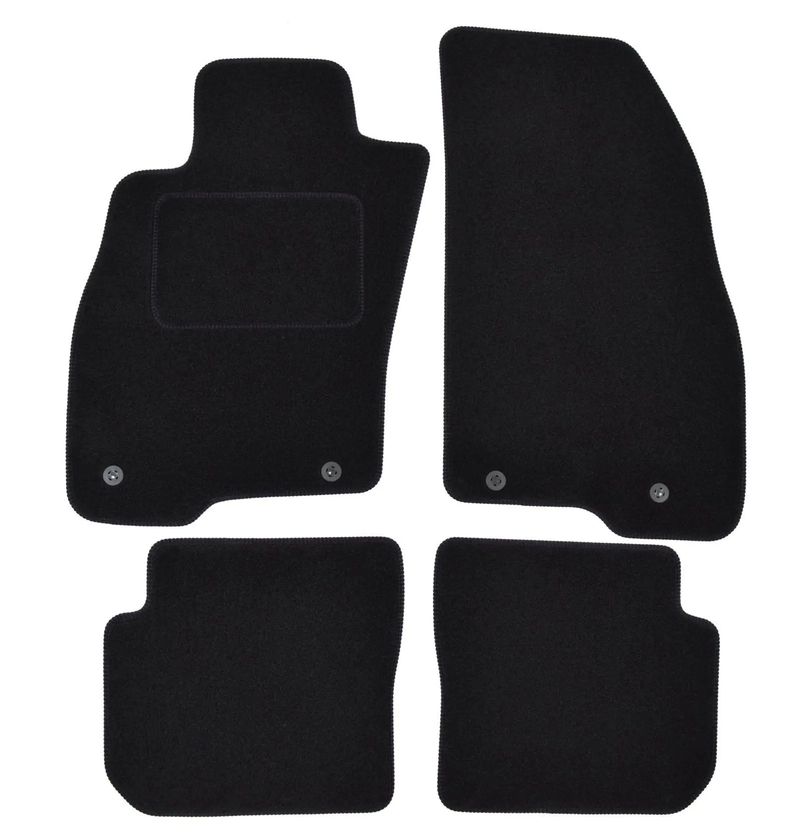 Velurové autokoberce Fiat Punto III (facelif) 2012-2018 4ks