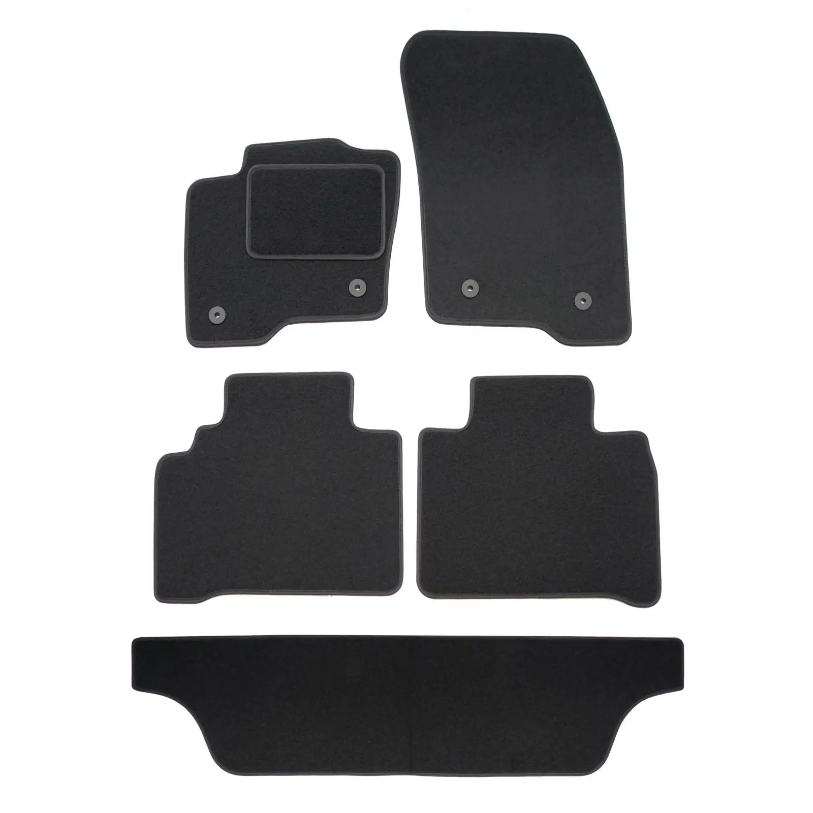 Velurové autokoberce Ford S Max 2016-2023 6ks