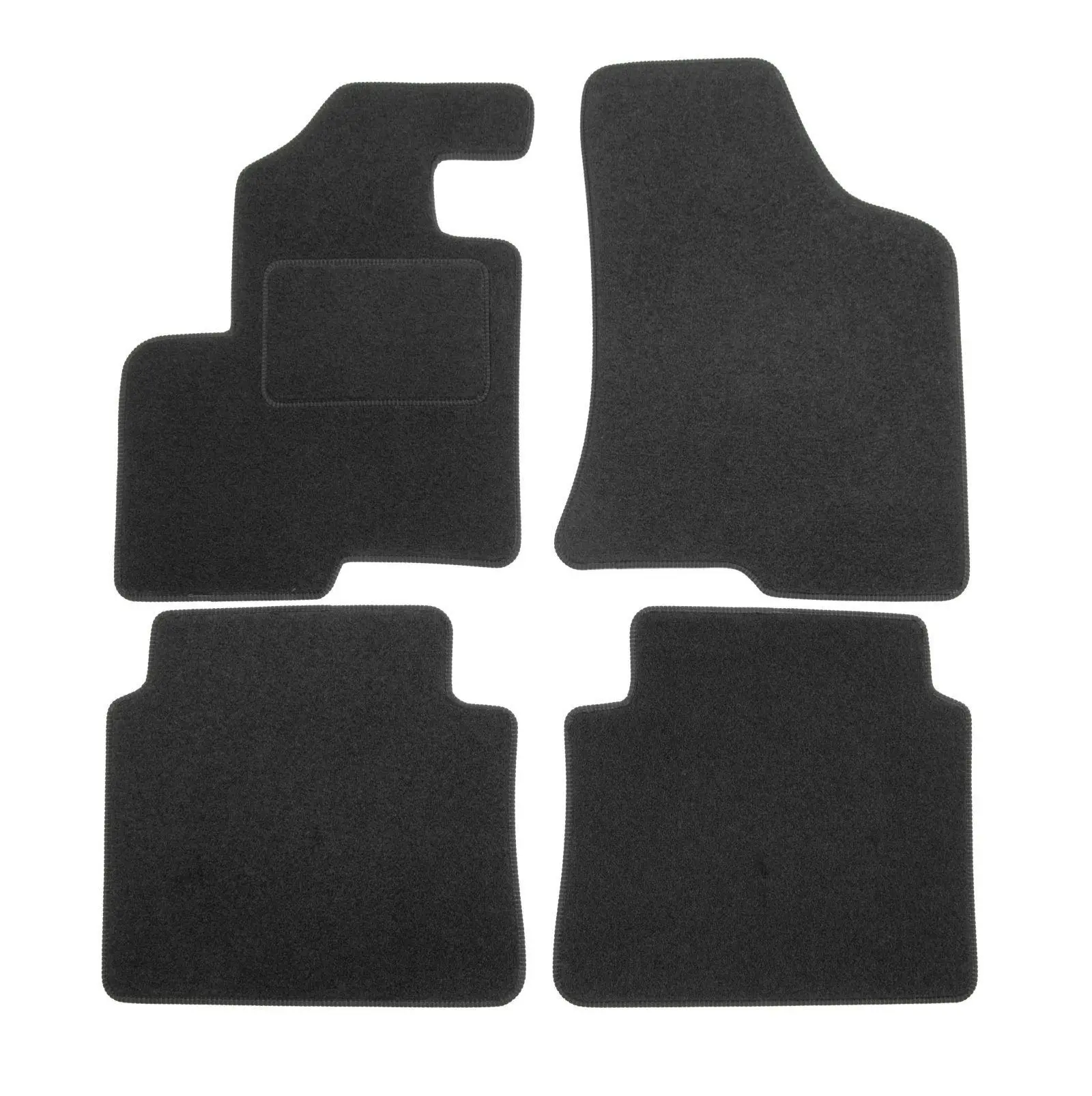 Velurové autokoberce Hyundai Santa Fe 2006-2012 4ks