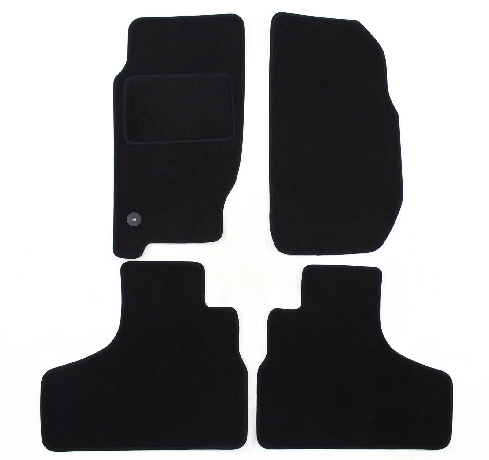 Velurové autokoberce Jeep Cherokee 2001-2007 4ks