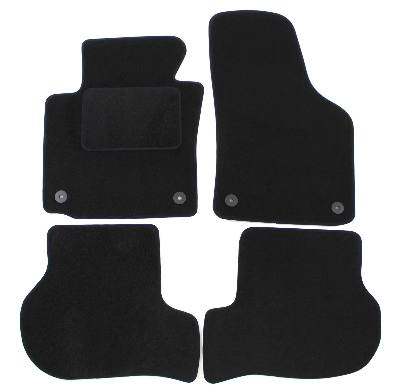 Velurové autokoberce Seat Leon 2006-2012 4ks