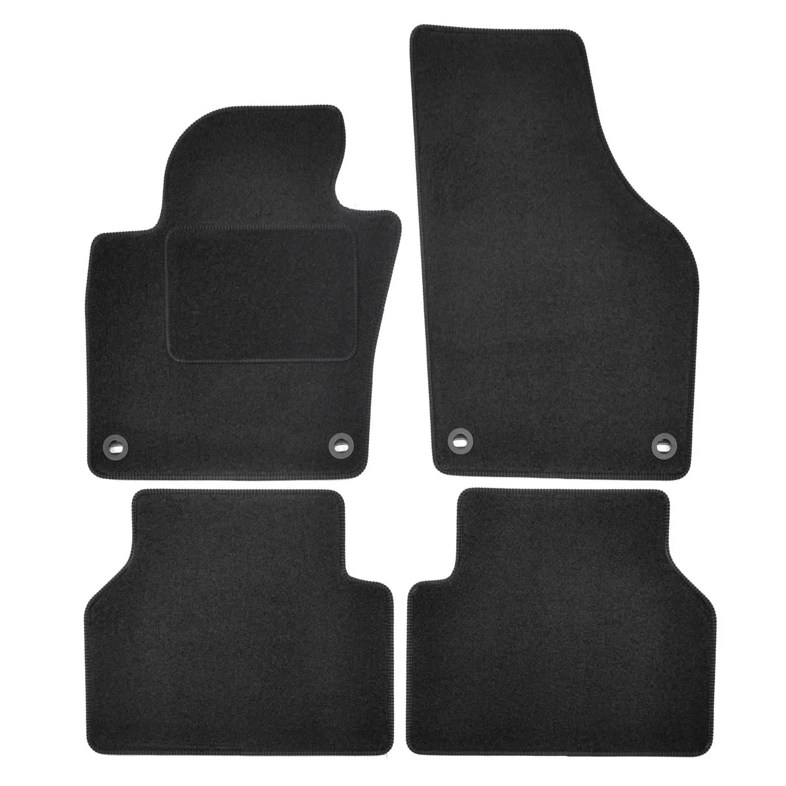 Velurové autokoberce VW Tiguan 2007-2015 4ks