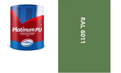 VITEX PLATINUM - barva na dřevo a kov MATNÁ RAL 6011 ŘEZEDOVĚ ZELENÁ 0,75L