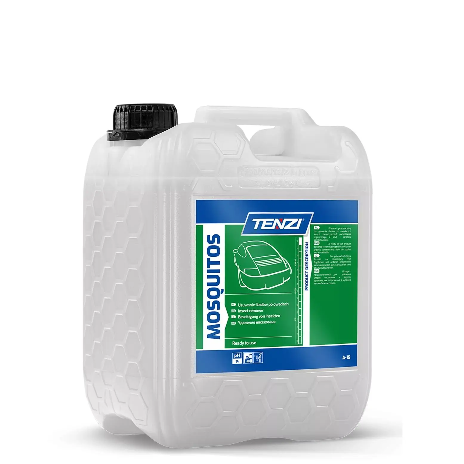 TENZI Mosquitos - Odstraňovač hmyzu na povrchy vozidiel 10L WAA015A010AS001