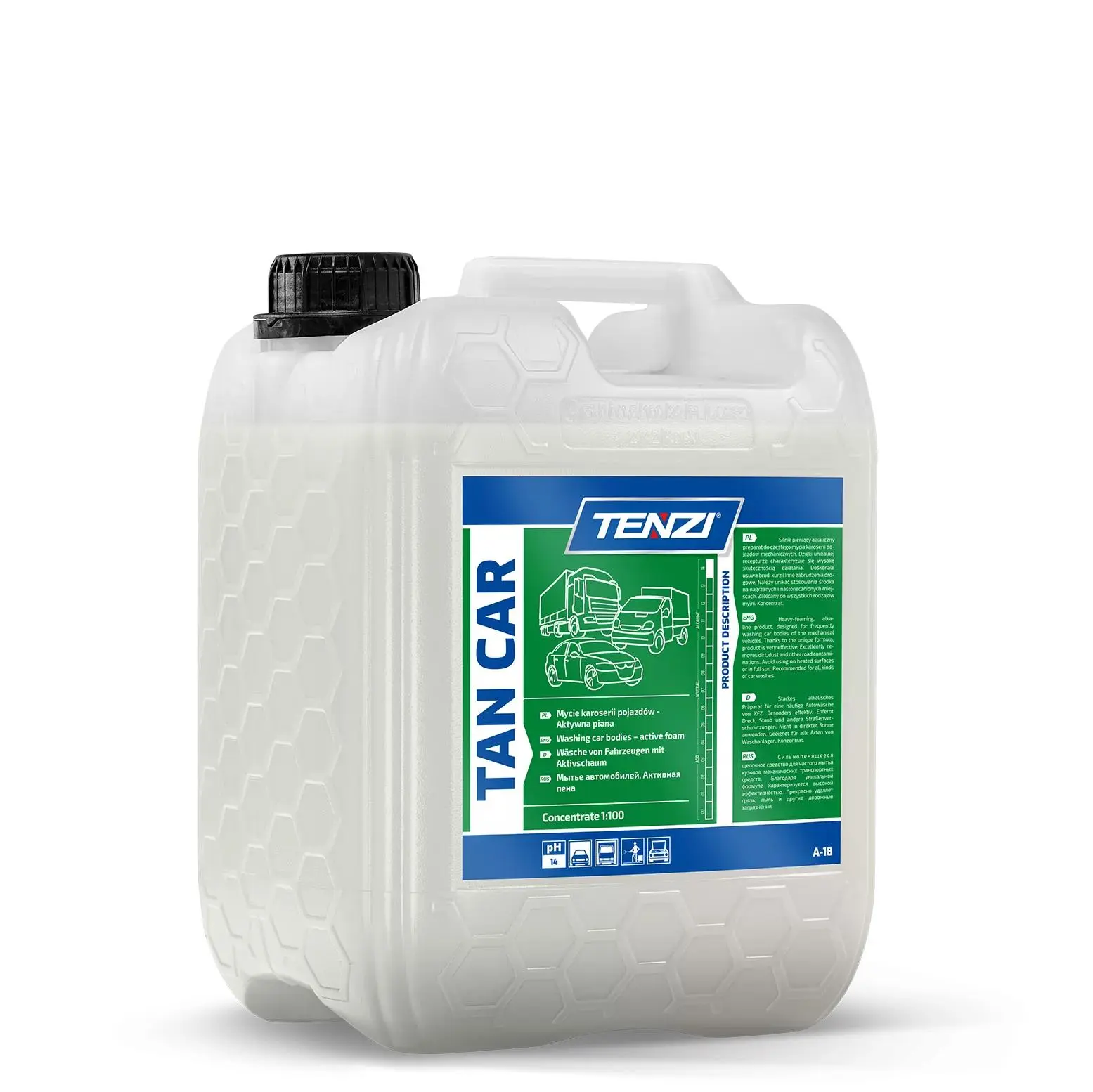 TENZI Tan Car - Čistič karosérie pro motorová vozidla 10L WAA018A010AS002