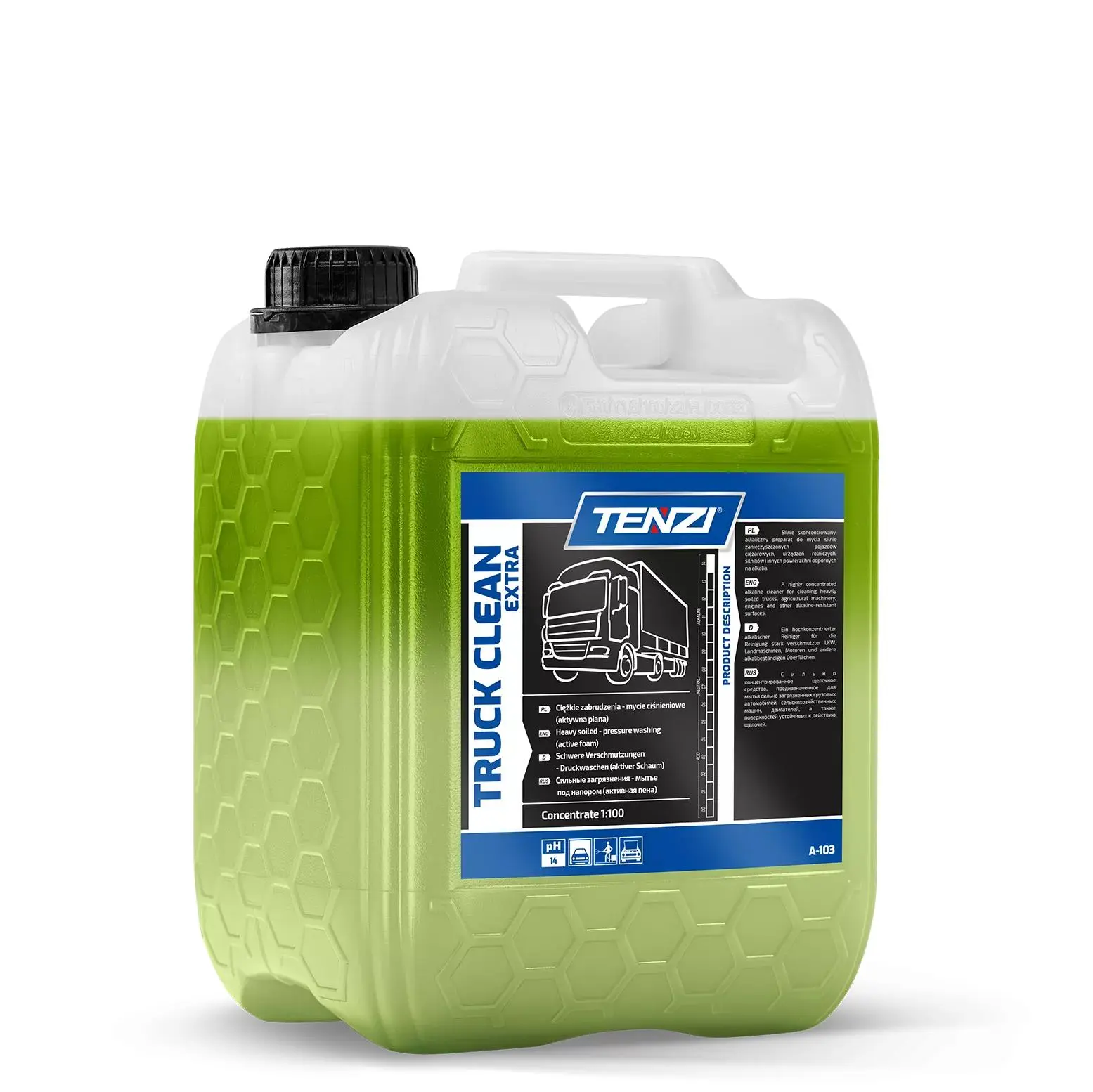 TENZI Truck Clean EXTRA - Čisticí prostředek pro těžká vozidla 10L WAA103A010AS002