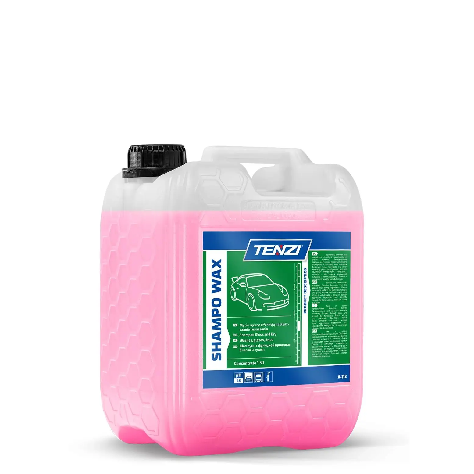TENZI Shampo WAX, 5L - Autošampon s voskem