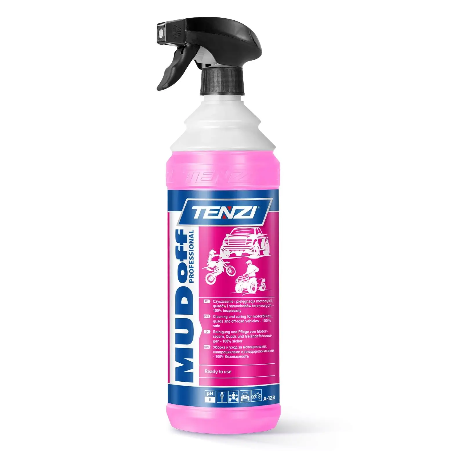 TENZI MUD Off, 1L - Odstraňovač bláta a nečistot