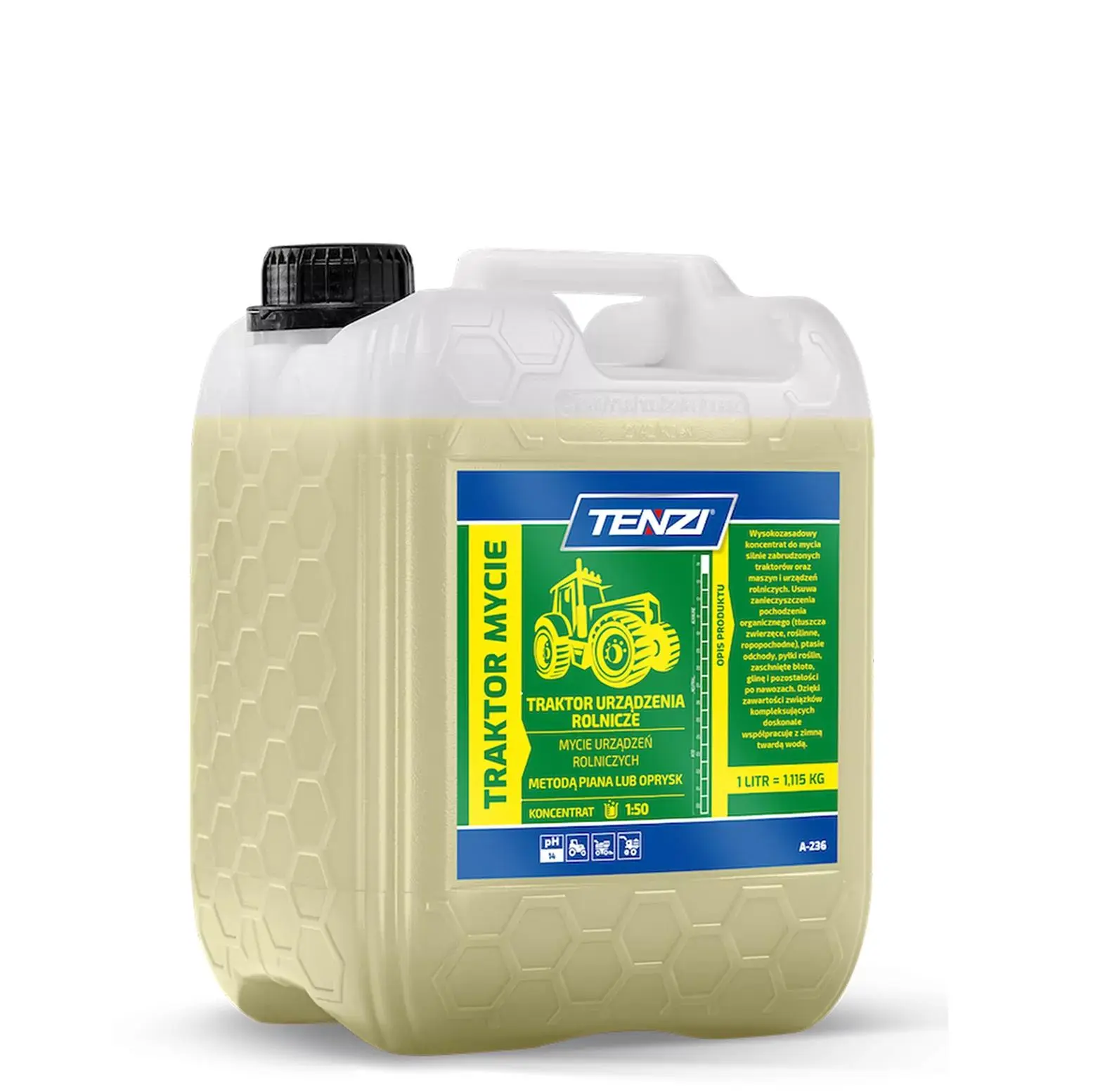 TENZI Traktor Mycí - Čisticí prostředek pro traktory 10 l WAA236A010CC000