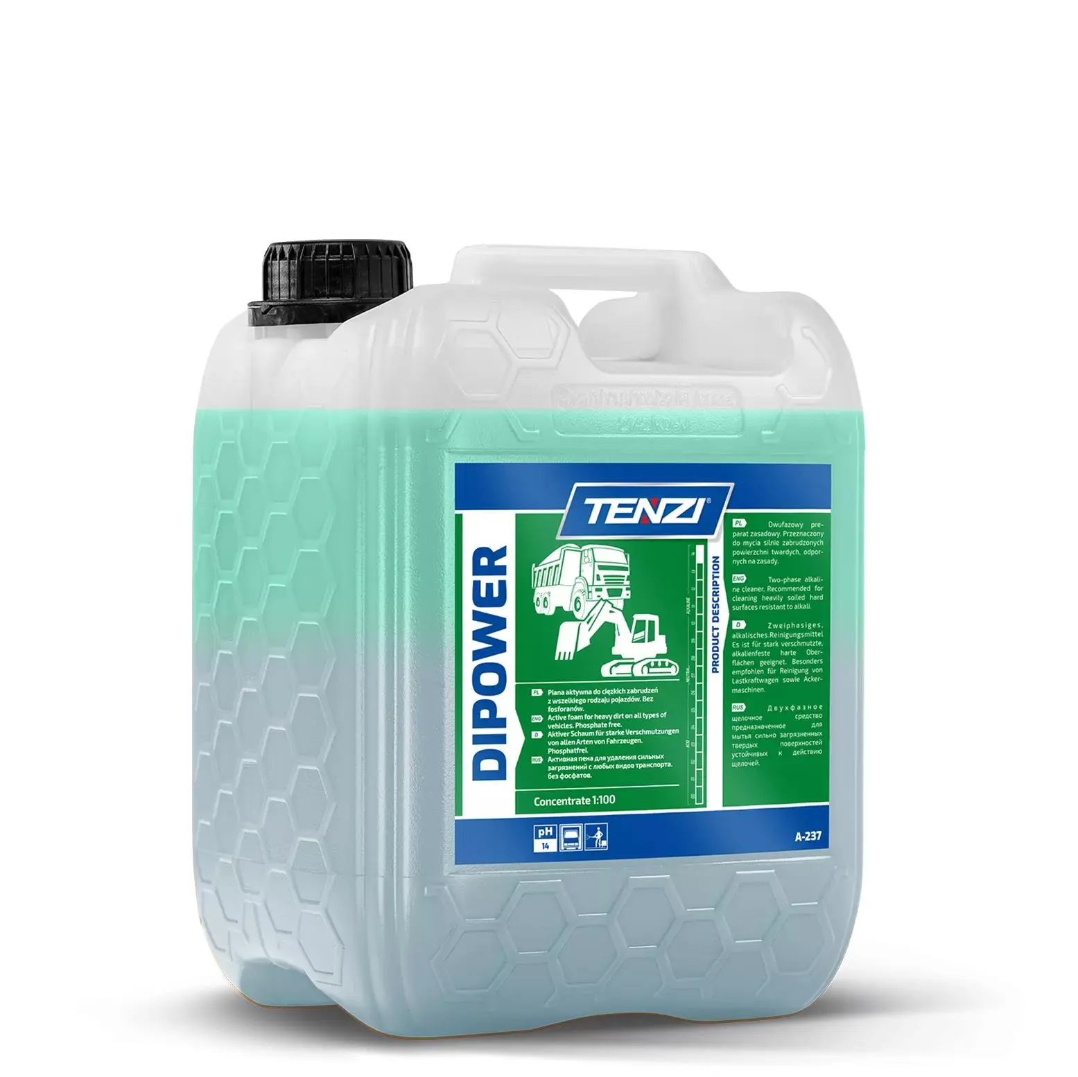 TENZI DIPOWER - Aktivní pěna pro zemědělské, stavební stroje a nákladní vozidla 10 kg WAA237A010DD000