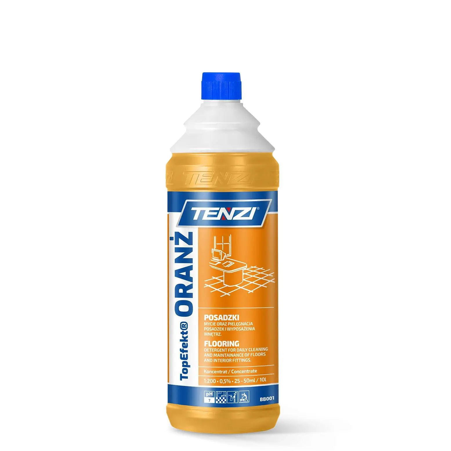 TENZI Topefekt - čistič podlah a stien 1L WBB001A001BF000