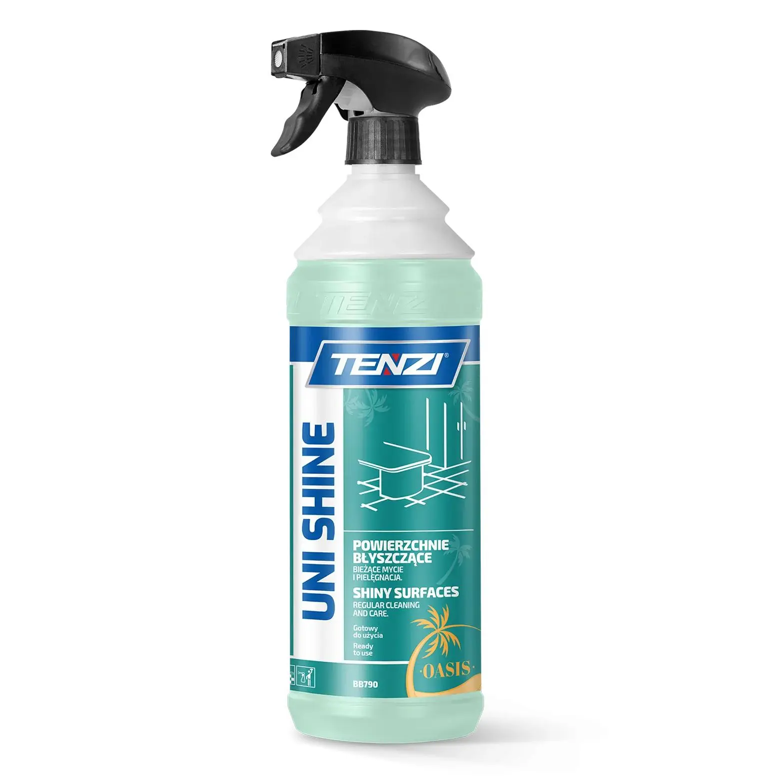 TENZI UNI Shine OASIS - Čistič na nábytek s vysokým leskem 1L WBB790A001ZB004
