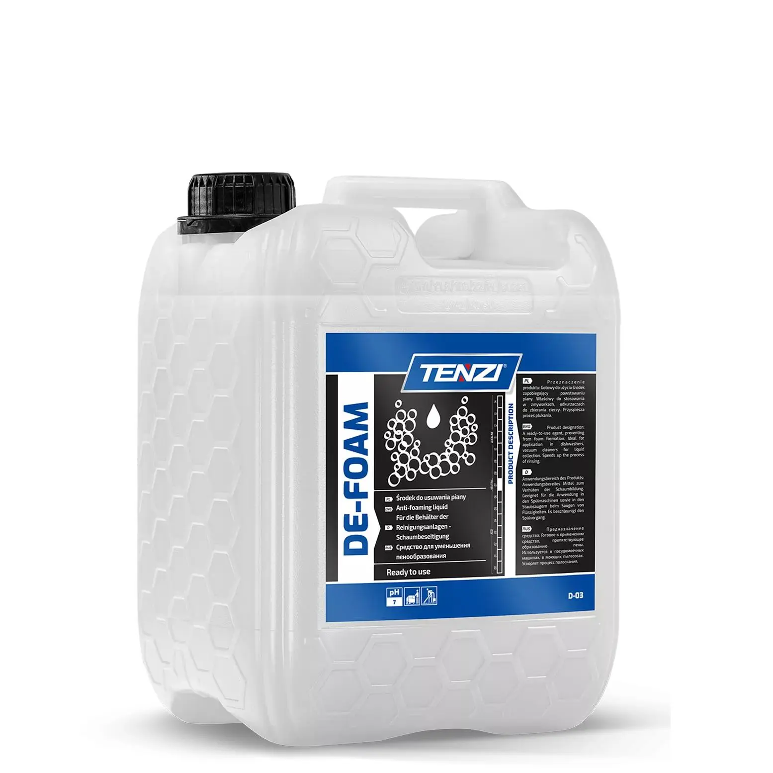 TENZI De-Foam - Neutralizátor pěny 10L WDD003A010AS000
