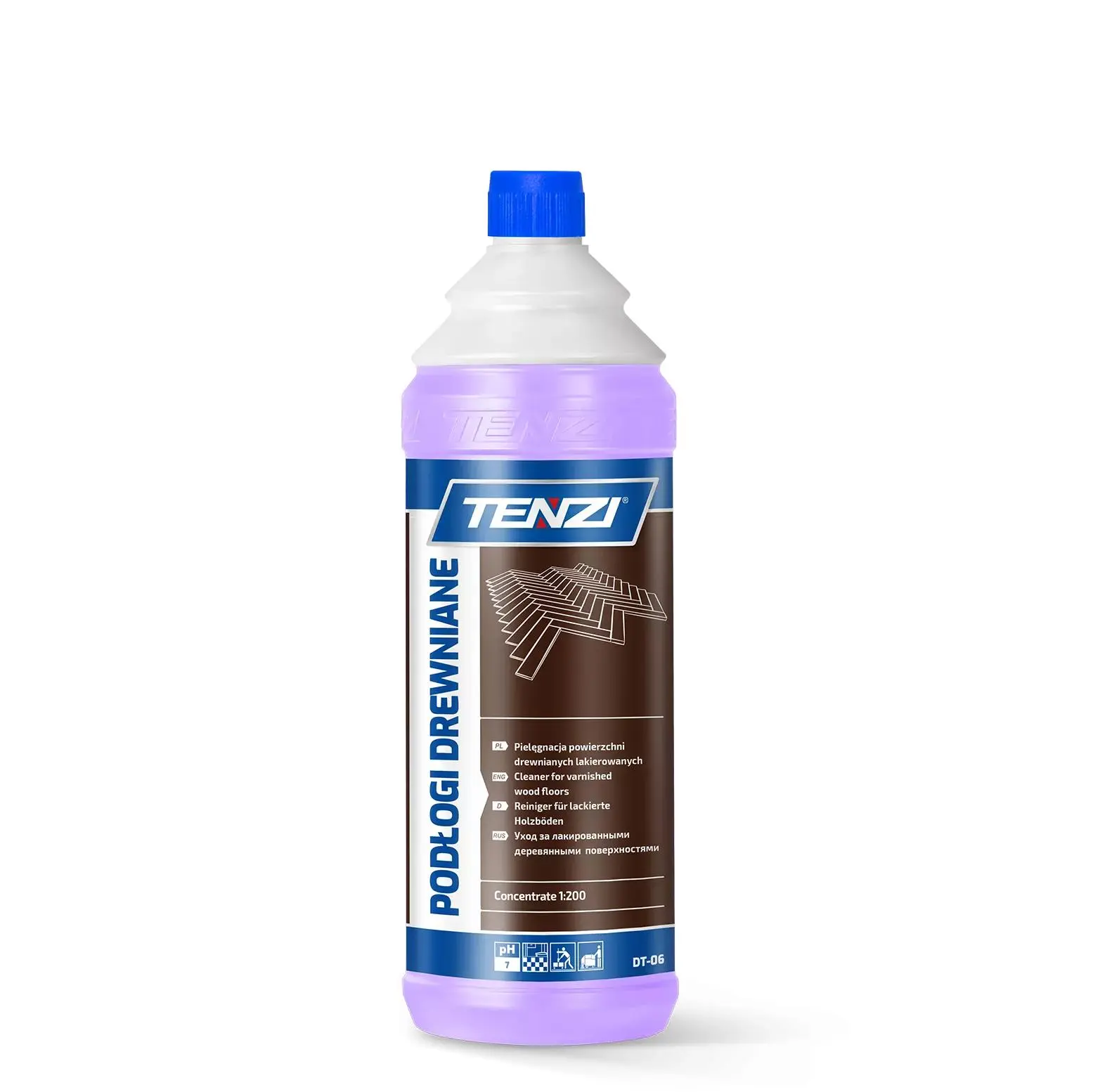 TENZI POD - OGI DREWNIANE čistič na lakované dřevěné podlahy 1L WDT006A001BF000