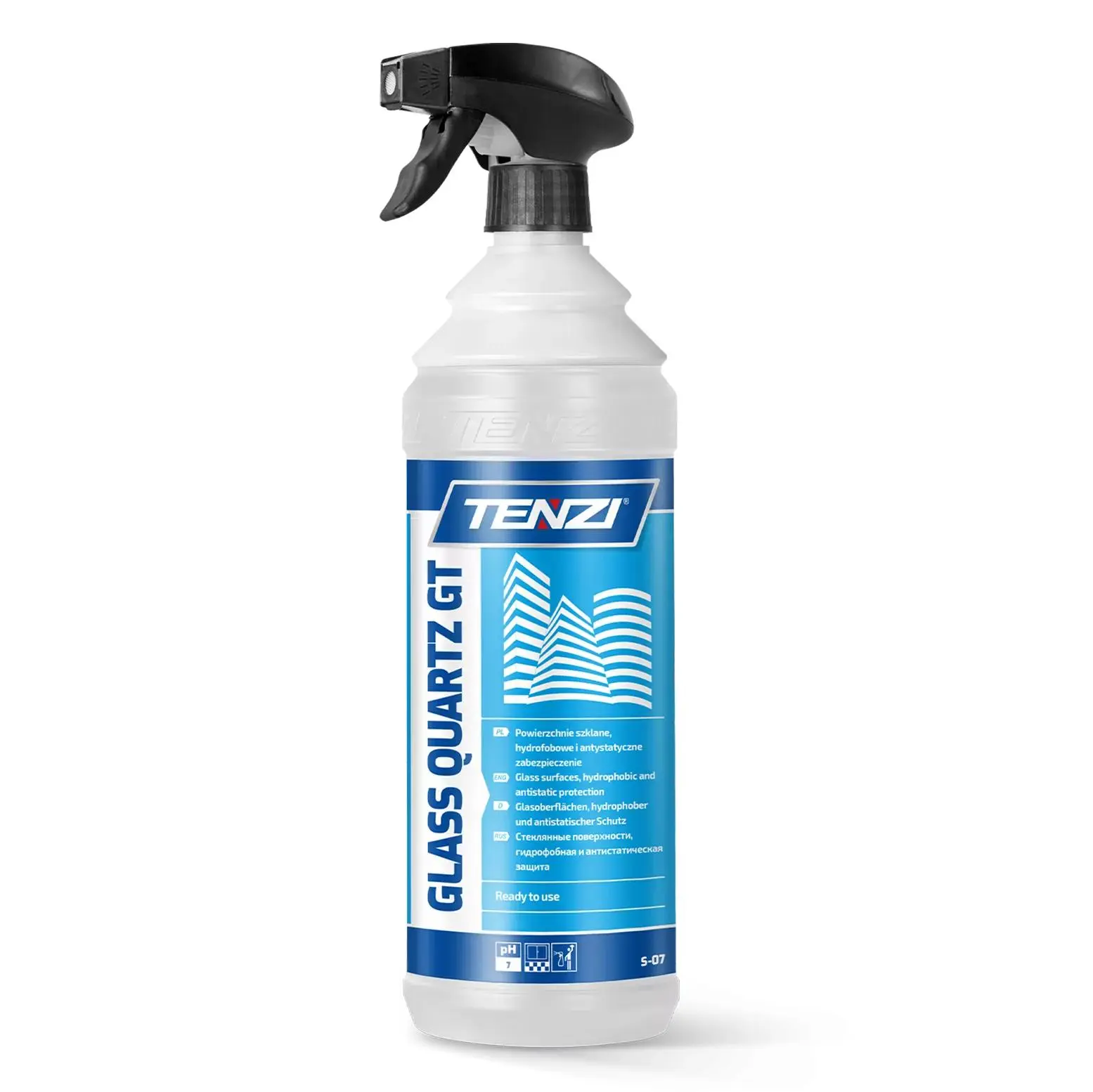 TENZI GLASS QUARTZ GT - Hydrofobní čistič 1L WSS007A001BD005