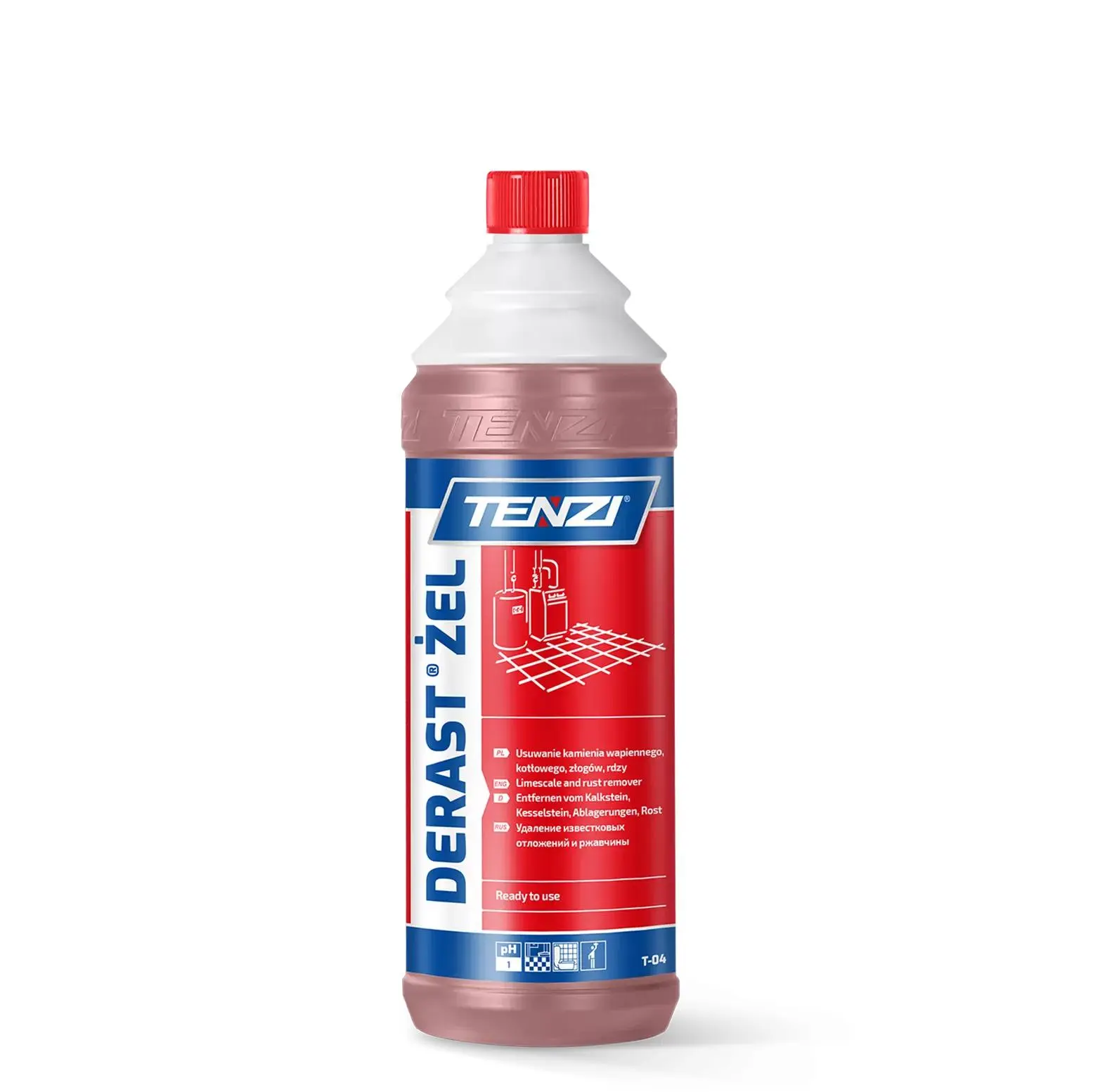TENZI Derast - EL gel na odstraňování rzi a vodního kamene 1L WTT004A001AC000