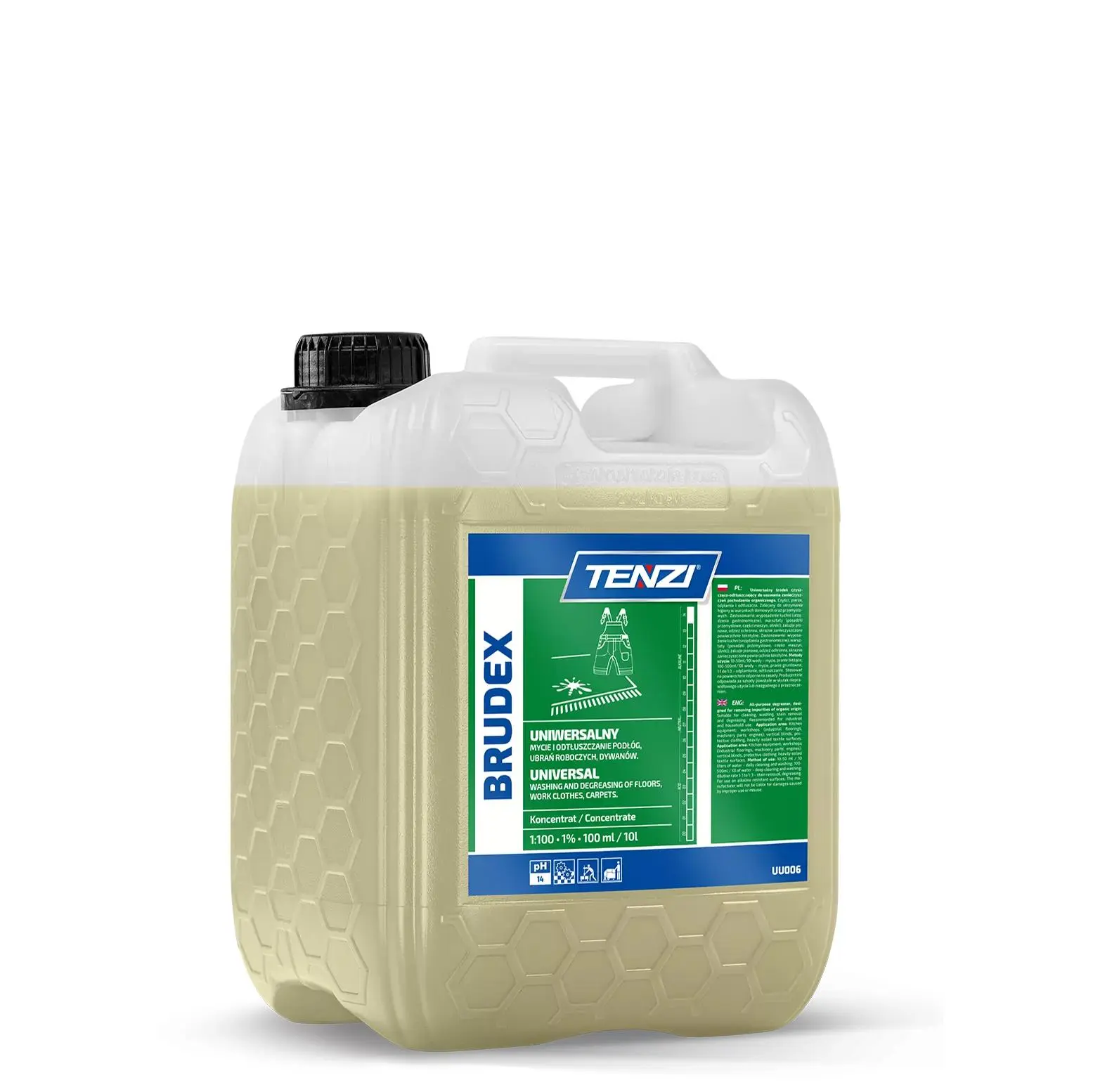 TENZI BRUDEX - Odmašťovací prostředek na skvrny 5L WUU006A005AN000