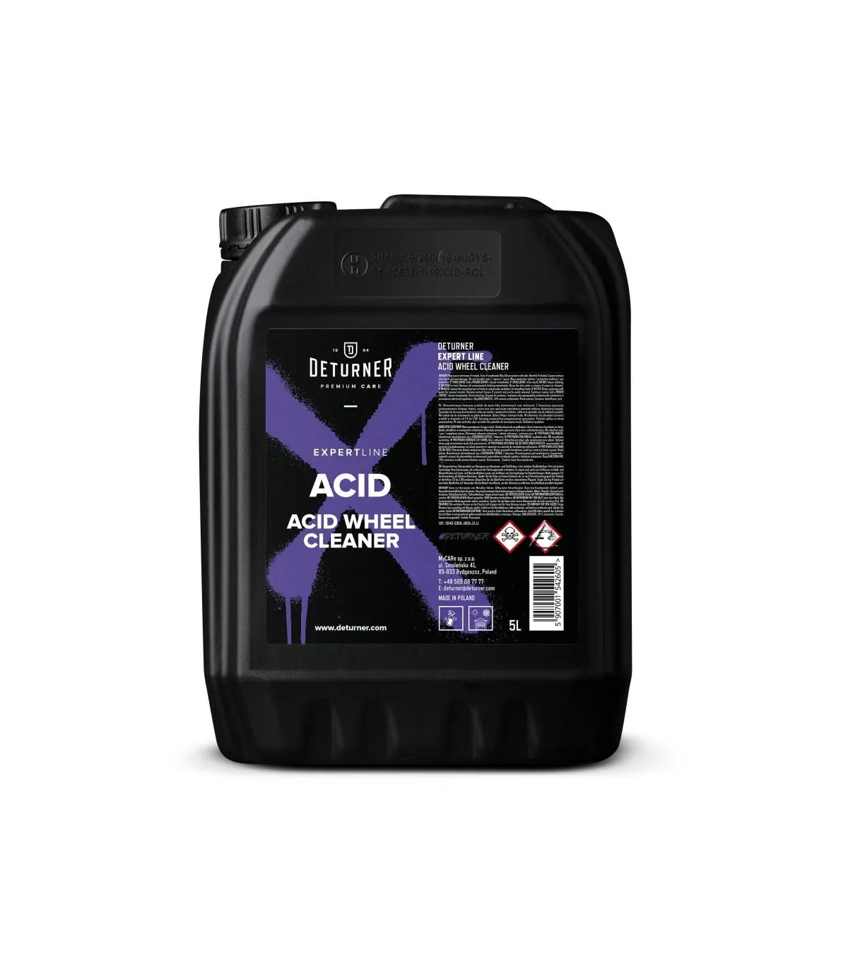 Deturner ACID 5l - Kyselinový čistič pneumatik XLAC5