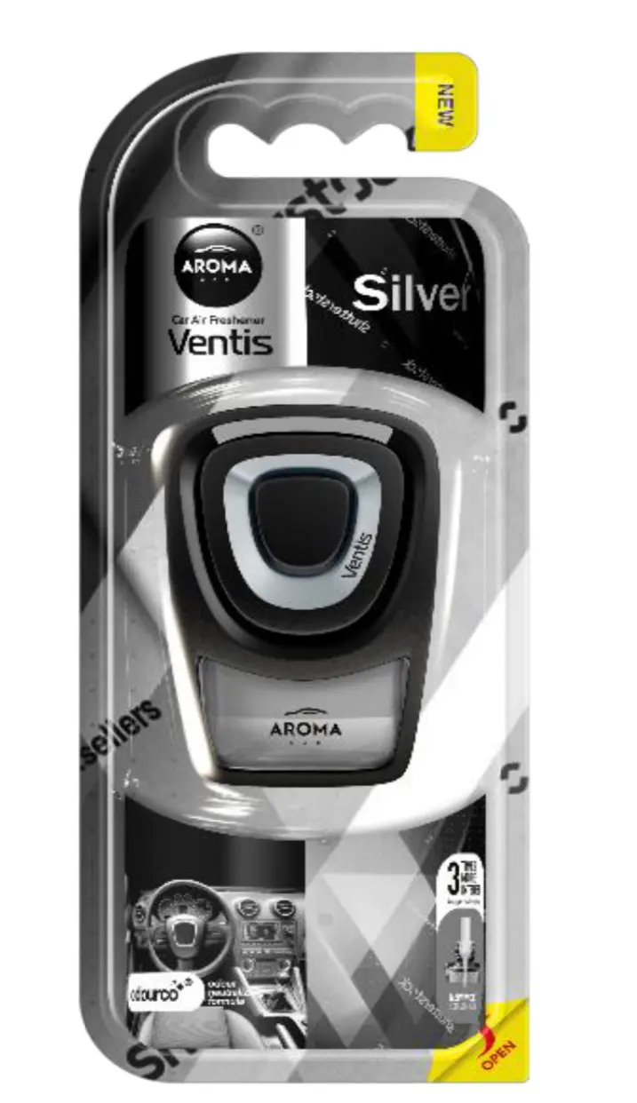 Osvěžovač vzduchu AROMA CAR VENTIS SILVER