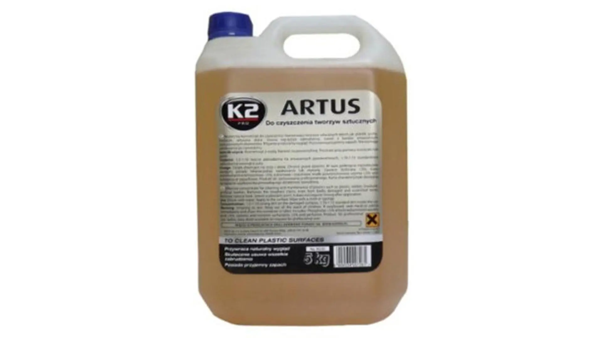 K2 M230 ARTUS, 5kg - čistič plastu