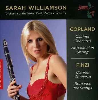 CD Sarah Williamson: Copland and Finzi Clarinet Concertos