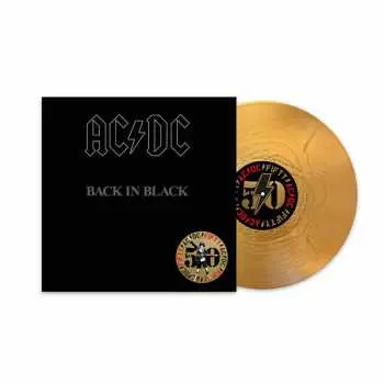 AC/DC: Back In Black (50th Anniversary Gold Metallic) LP