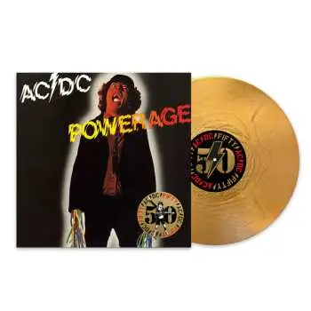 AC/DC: Powerage (50th Anniversary Gold Metallic) LP