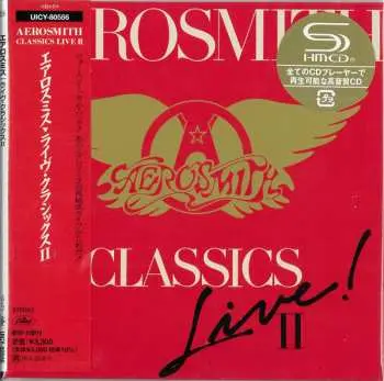 CD Aerosmith: Classics Live! II LTD