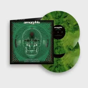 2LP Amorphis: Queen Of Time (live At Tavastia 2021) (green Marbled Vinyl)