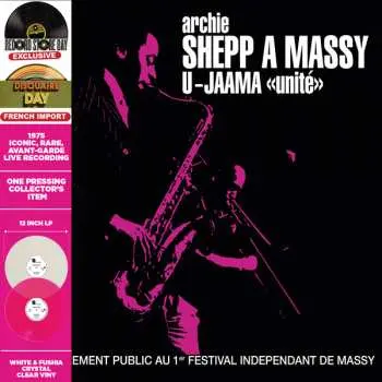 2LP Archie Shepp: ? Massy (clear/pink/white Vinyl)