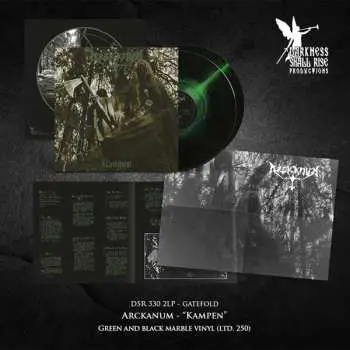 2LP Arckanum: Kampen (green / Black Marble Vinyl 2lp)
