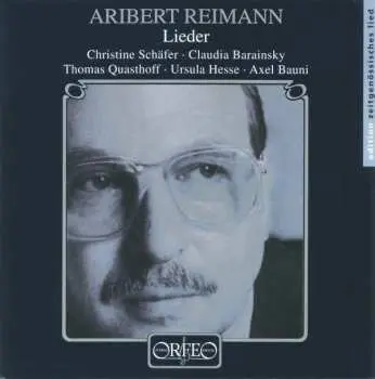 CD Aribert Reimann: Lieder